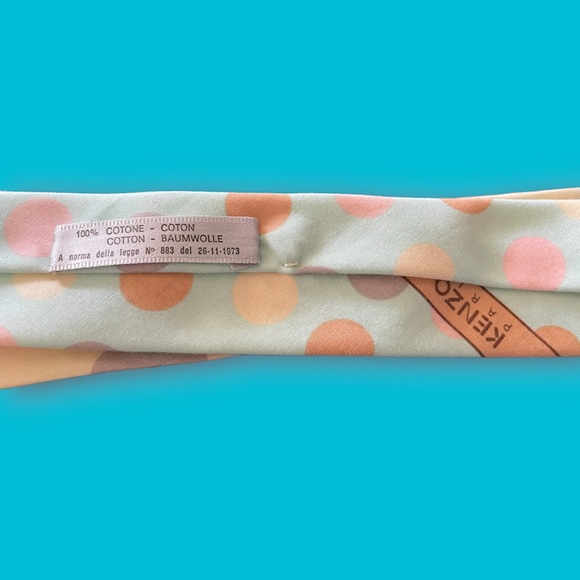 KENZO Polka Dot Tie - Picture 3 of 3
